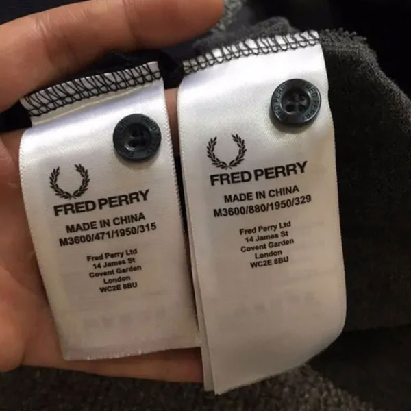 Fred Perry 真假