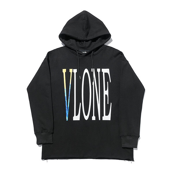 VLONE 宽松 藤原浩 限定 陈冠希 连帽衫 男女同款 黑/白